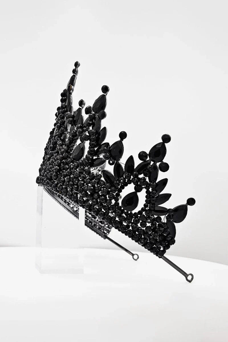 Pink Rhinestone Queen Tiara