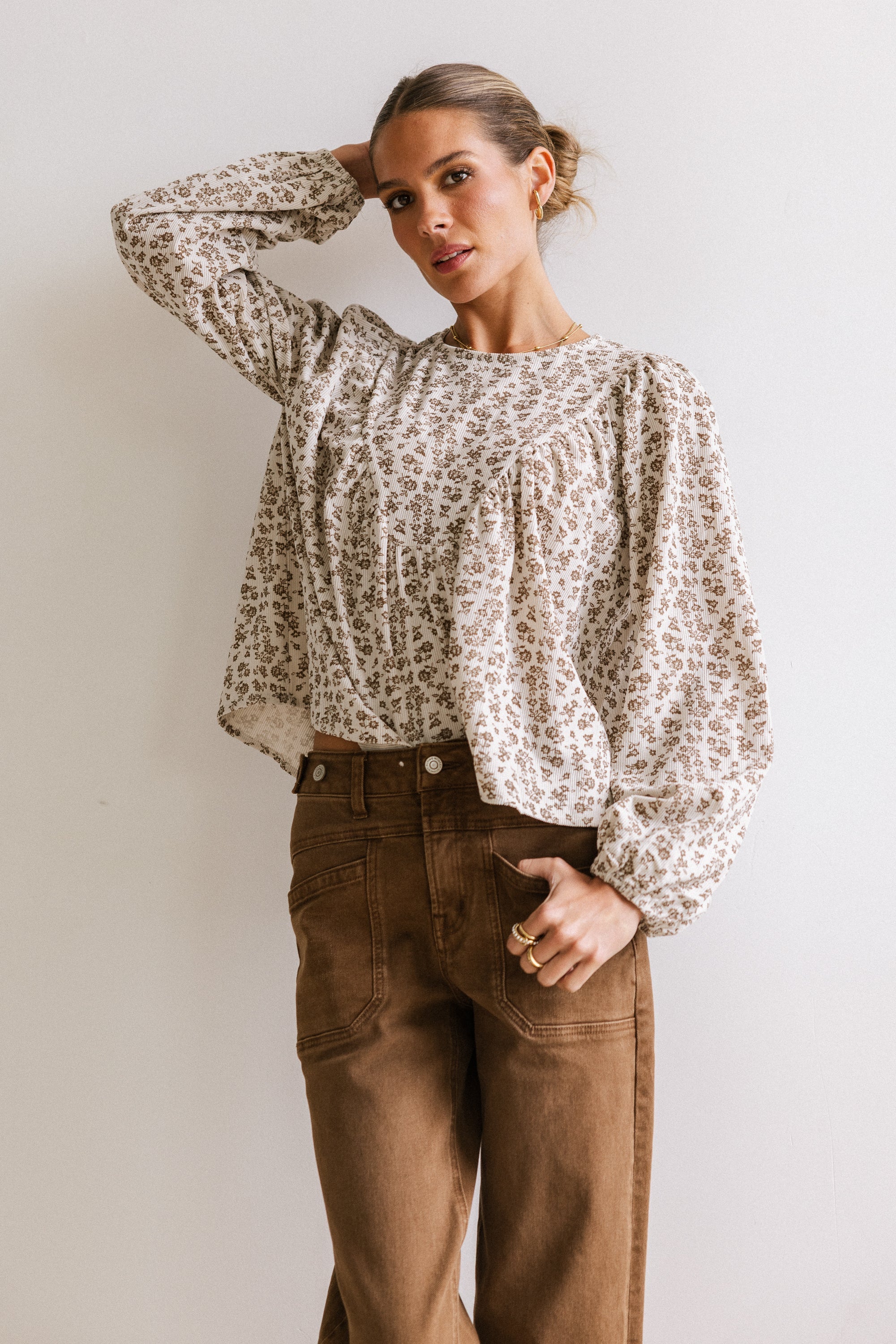 James Corduroy Blouse