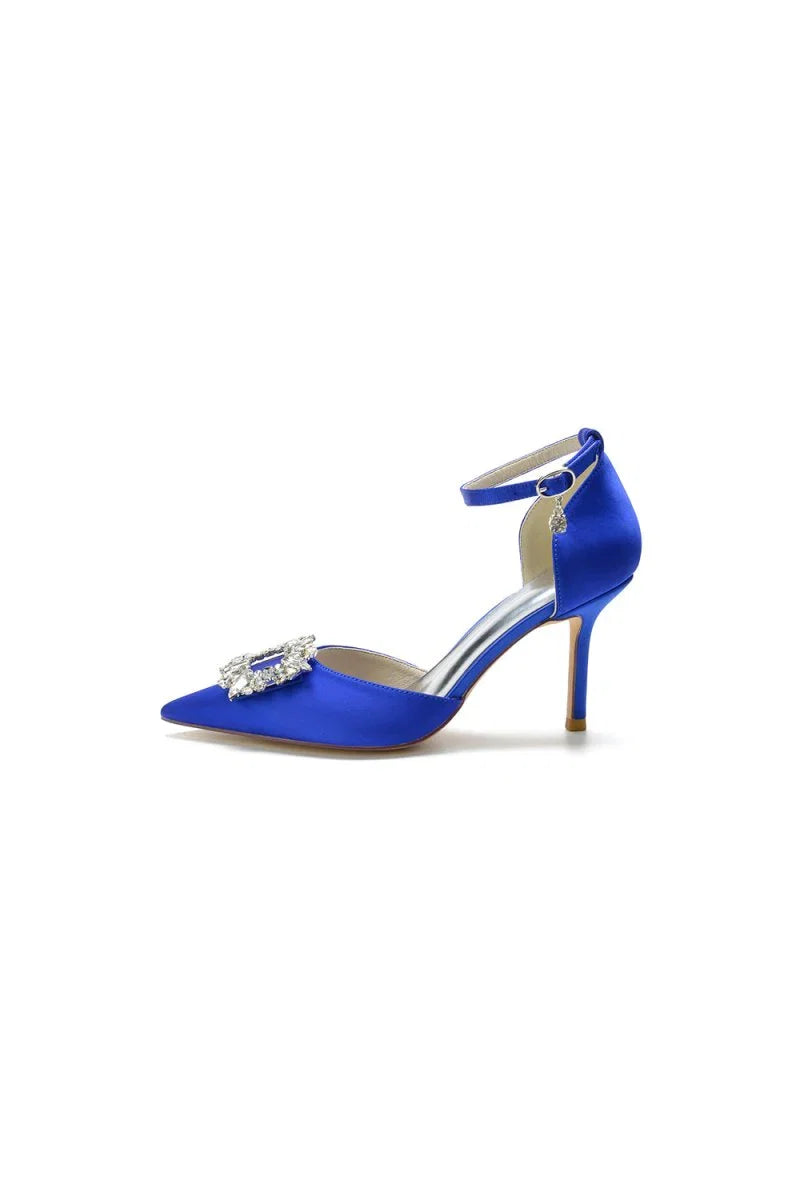 Pointed Toe Rhinestone Party Shoes