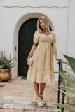 Shannon Floral Embroidered Dress