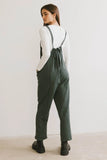 Kestrel Knit Overall in Moss FINAL SALE
