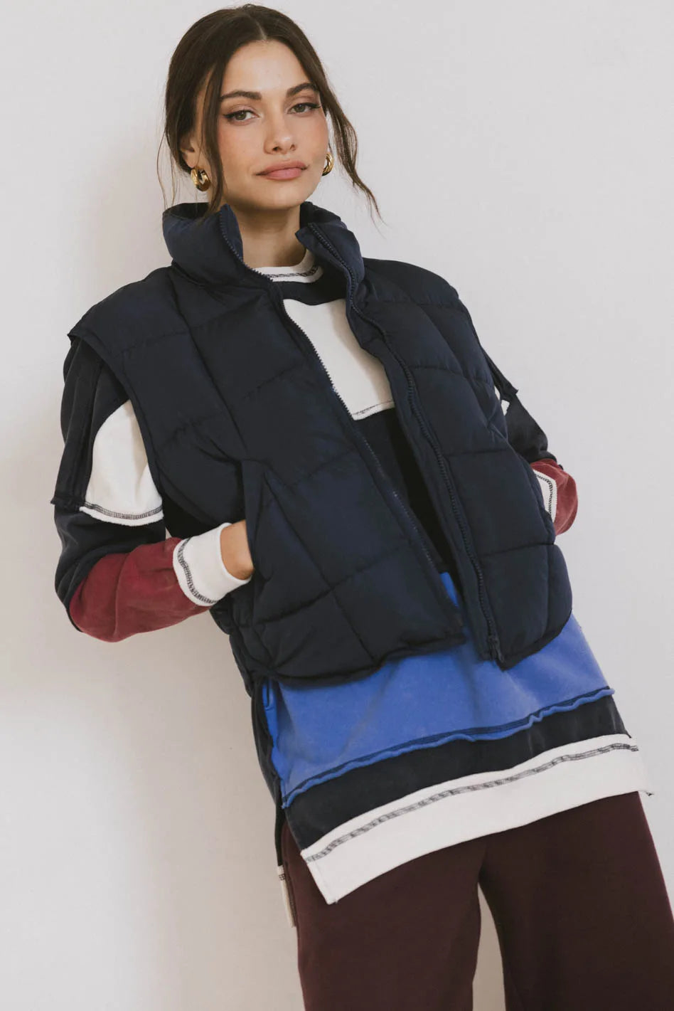 Play On Striped Crewneck FINAL SALE