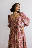 Kimmie Floral Midi Dress FINAL SALE