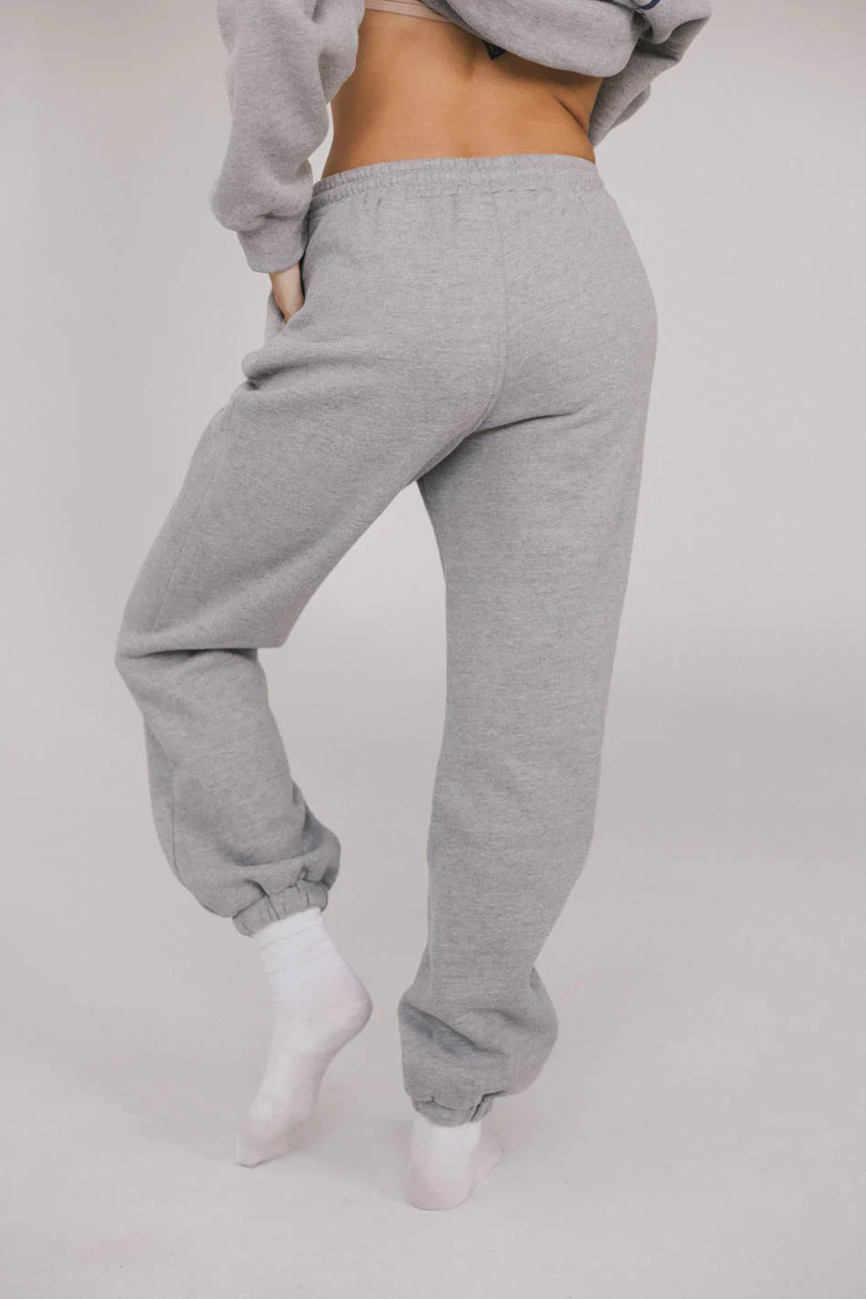 Out of Office Sweatpants in Heather Grey FINAL SALE