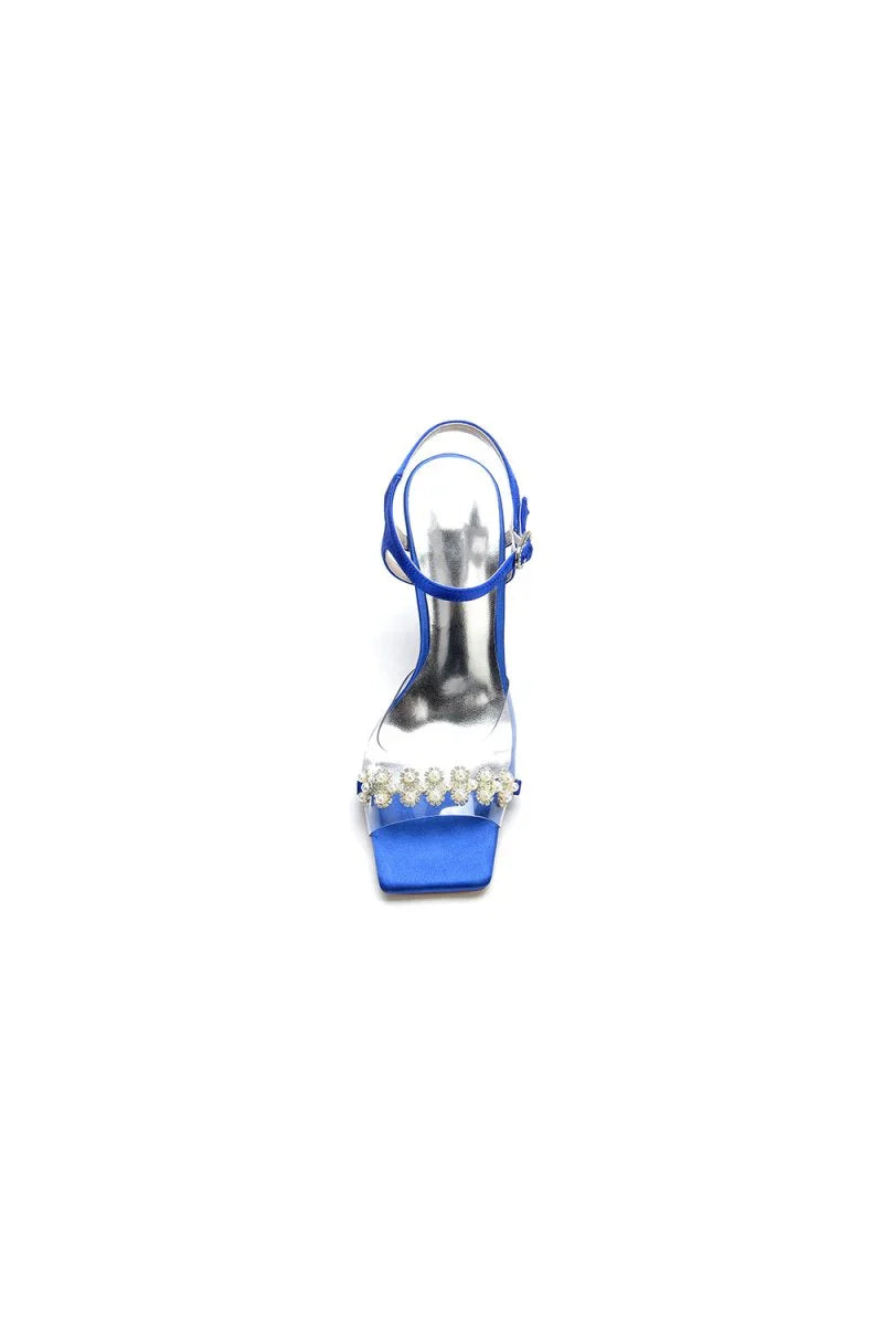 Open Toe Party Sandals with Pearl
