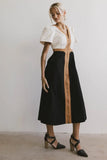 Edith Colorblock Zip Up Dress FINAL SALE