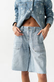 Halle Utility Bermuda Shorts