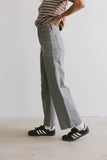 Leila Wide Leg Jeans in Grey FINAL SALE