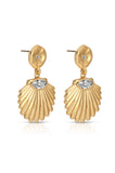 Santorini Shell Drop Earrings