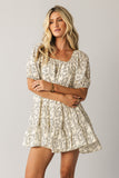 Dakota Floral Mini Dress FINAL SALE
