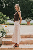 Emma Floral Midi Skirt
