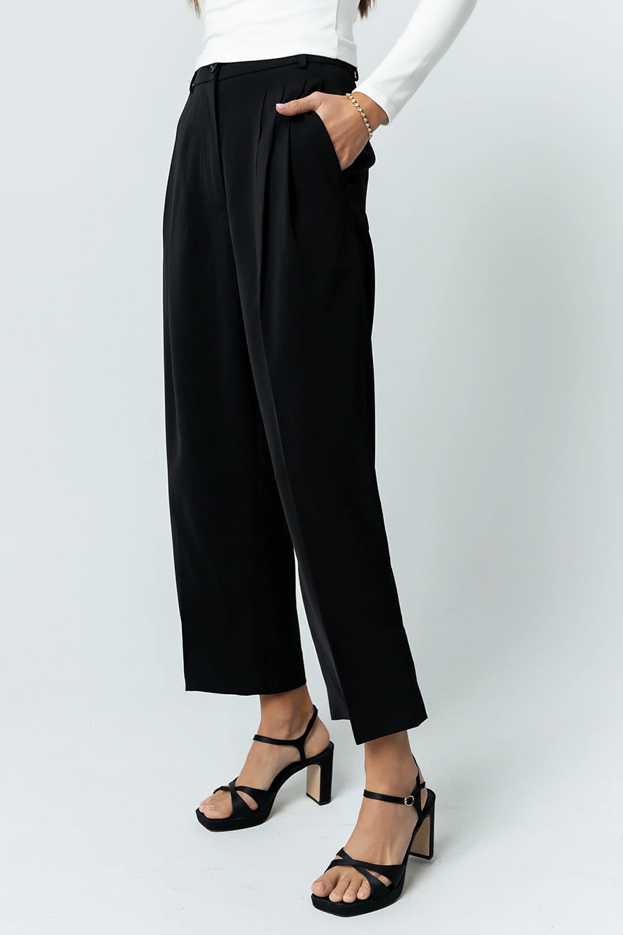 Andrea Pleated Trouser