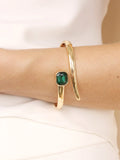 Deco Crystal Wrap Cuff