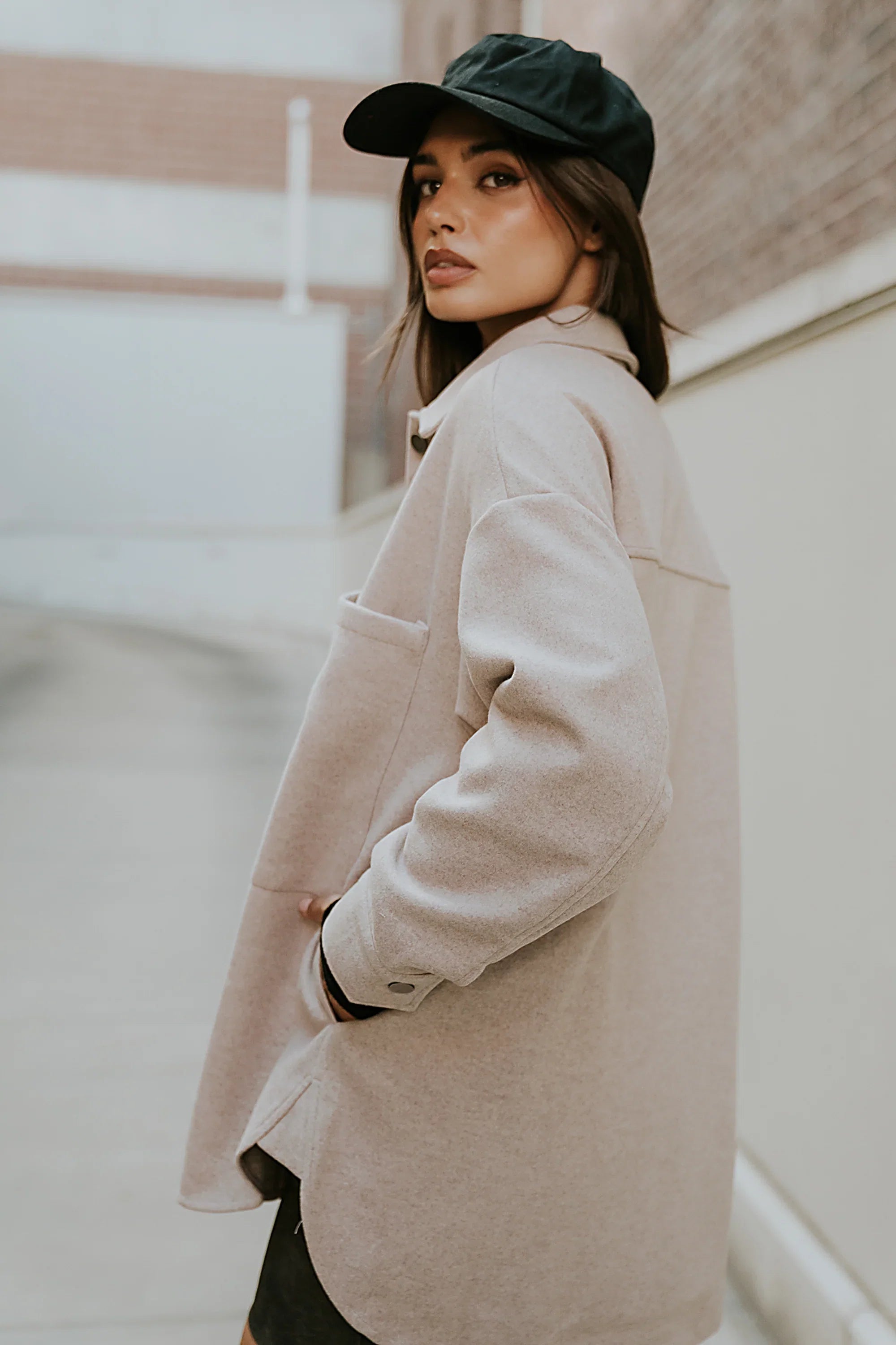 Bennie Oversized Shacket FINAL SALE