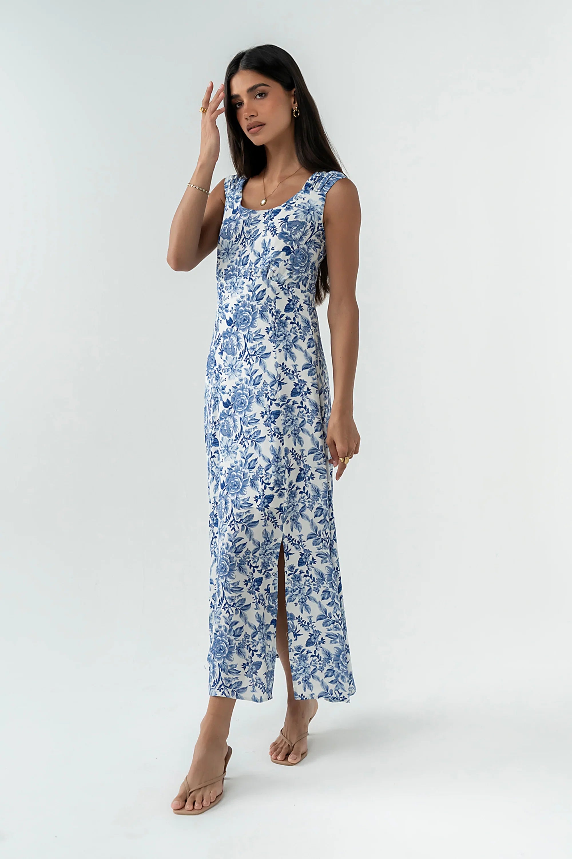 Charlize Floral Maxi Dress
