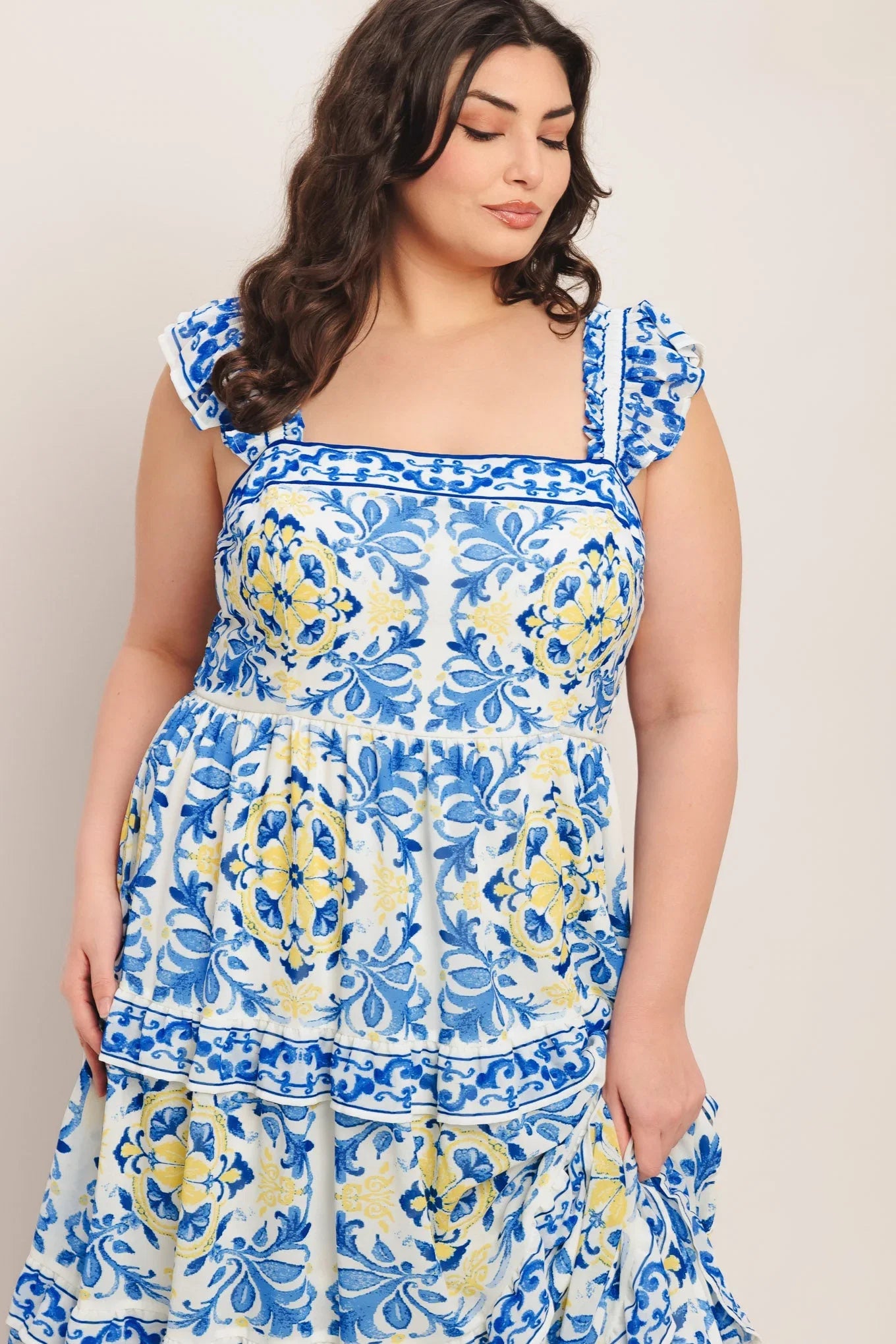 SALTY AIR SWEETHEART BLUE MAXI DRESS