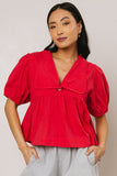 Asha Collared Blouse