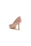 Patent Leather Wedding Shoes with Rhinestone