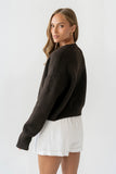 Valeria Oversized Sweater in Brown
