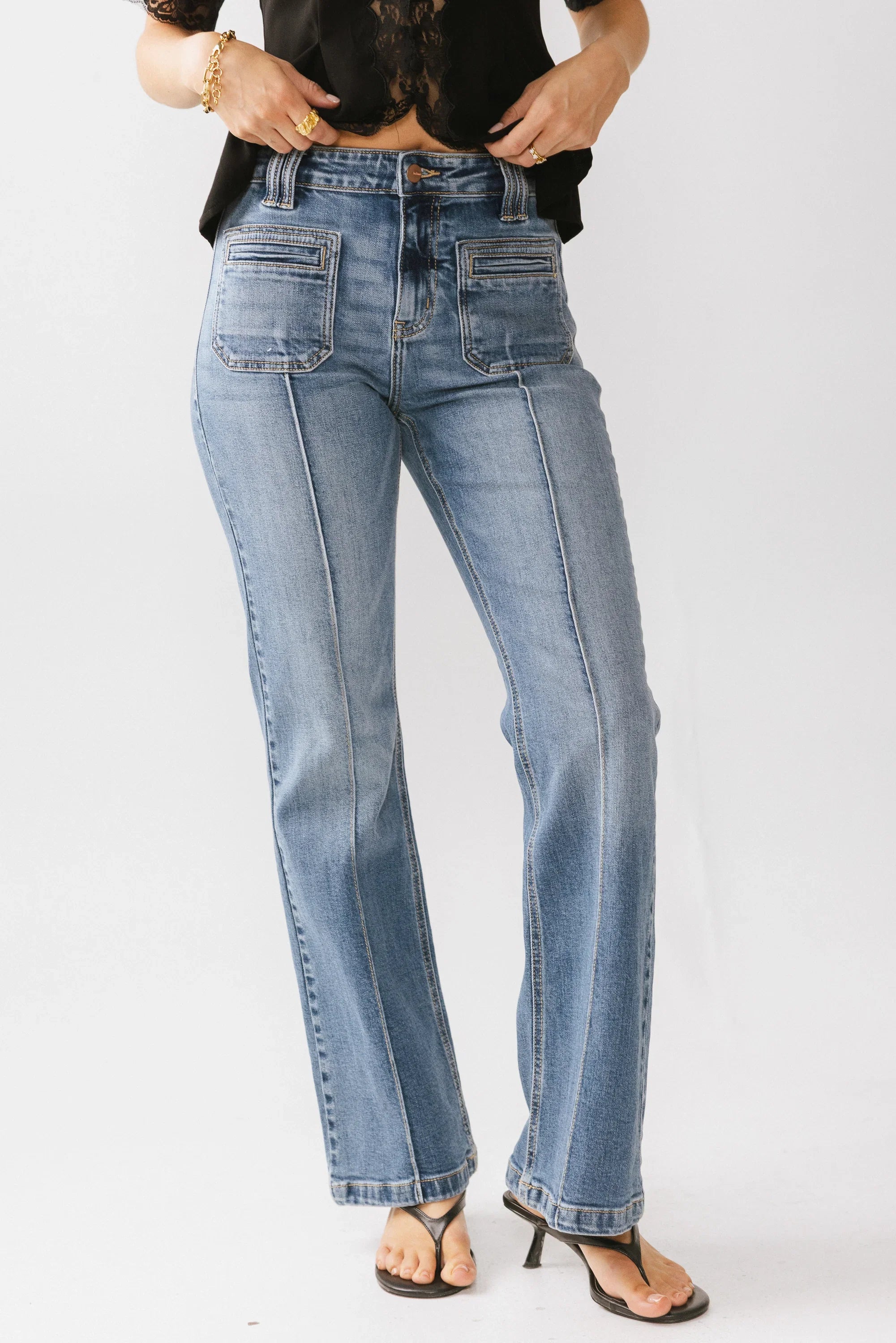 Adele Straight Leg Jeans