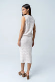 Joana Knit Vest in Ivory