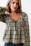 Smith Plaid Blouse FINAL SALE