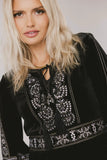Alina Velvet Midi Dress FINAL SALE