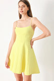 FRESH LINE YELLOW CAMI DRESS