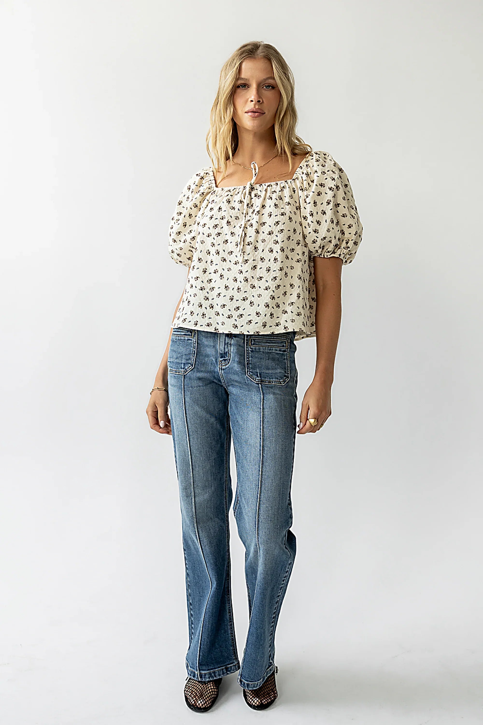Bianca Floral Blouse FINAL SALE