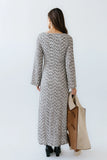 Lennon Textured Maxi Dress FINAL SALE