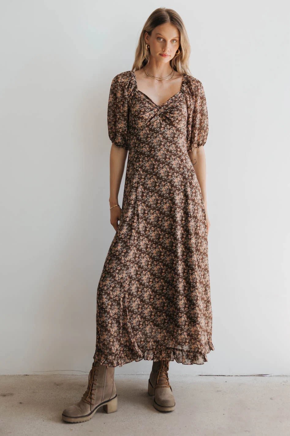 Jordana Floral Maxi Dress FINAL SALE