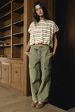 Kirsty Straight Leg Pants in Green