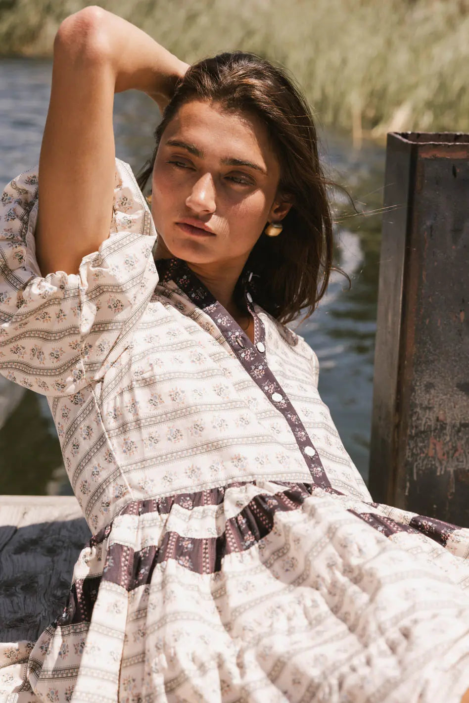 Constance Printed Mini Dress FINAL SALE