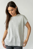 Jensen Knit Top in Grey FINAL SALE
