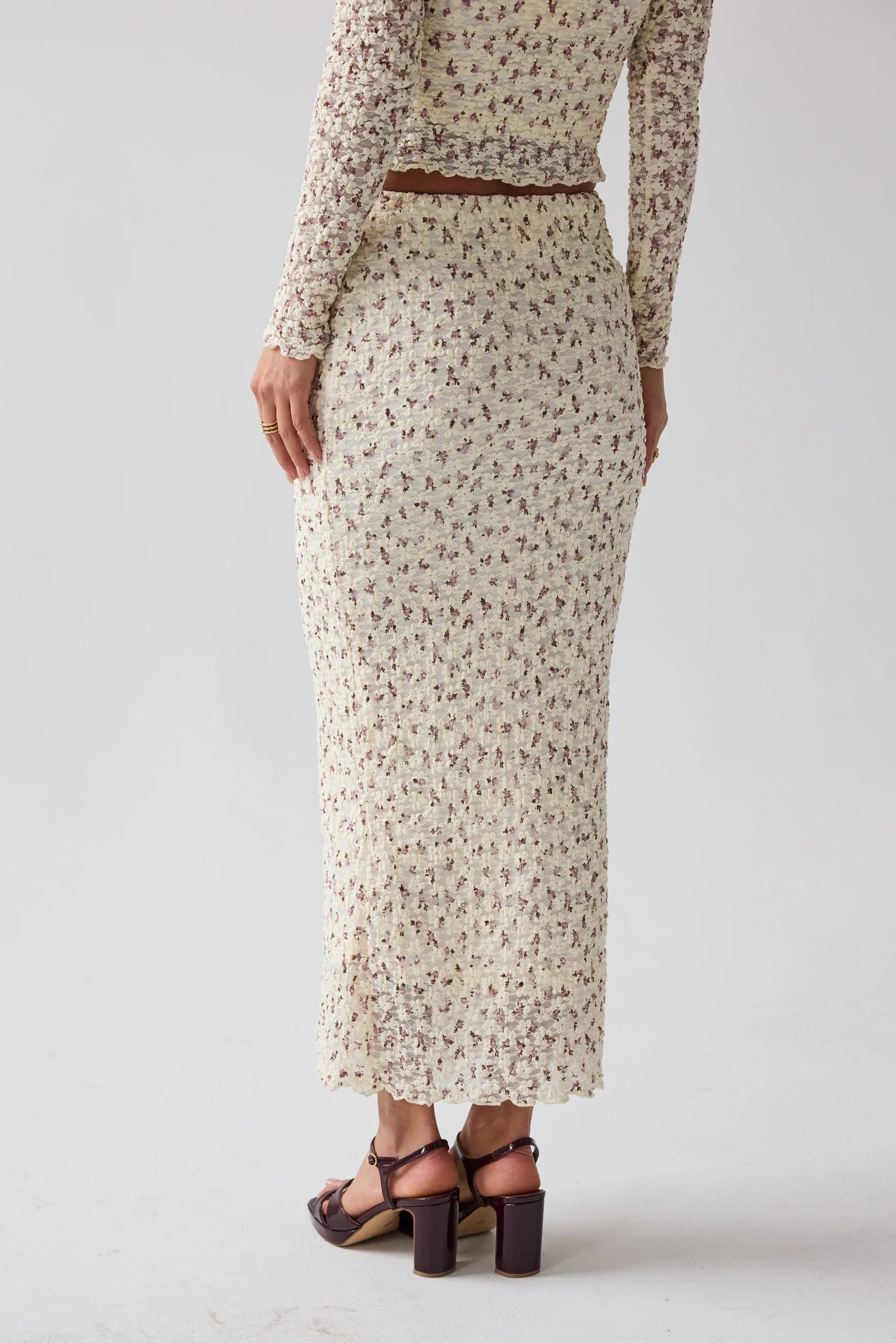 Reggie Floral Maxi Skirt