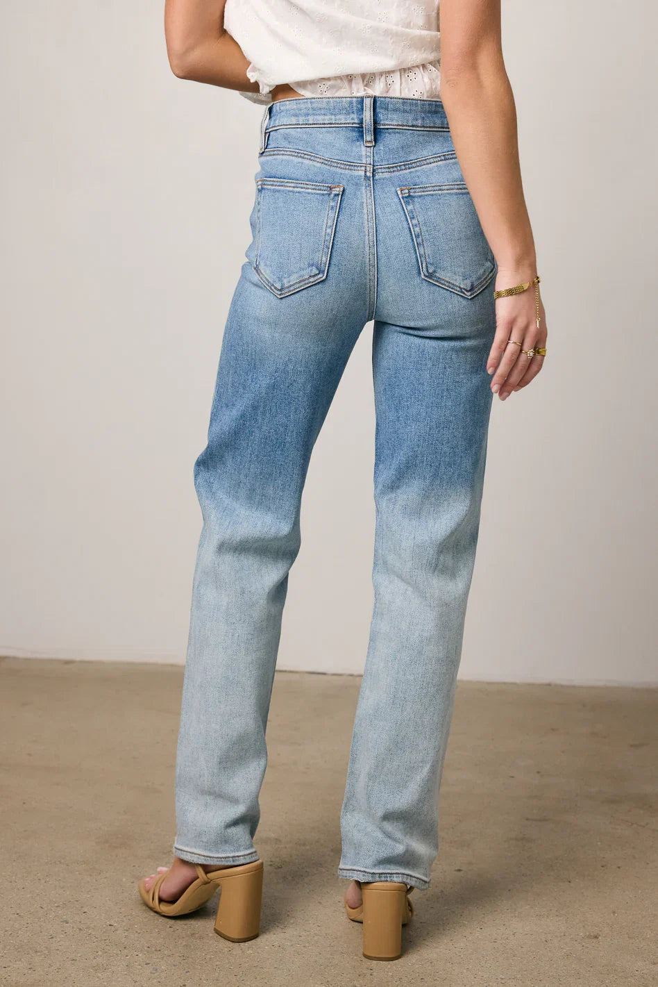Croft Straight Leg Ombre Jeans FINAL SALE