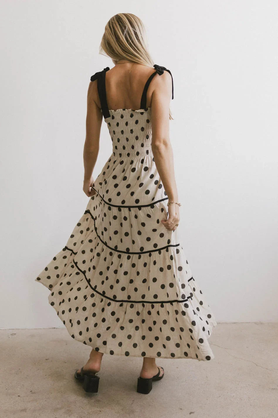 Matilda Polka Dot Midi Dress FINAL SALE