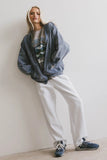 Viva Zip Up in Blue FINAL SALE