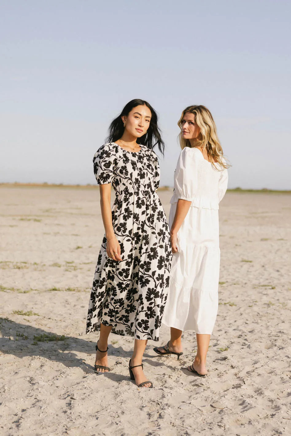 Marnie Smocked Midi Dress FINAL SALE