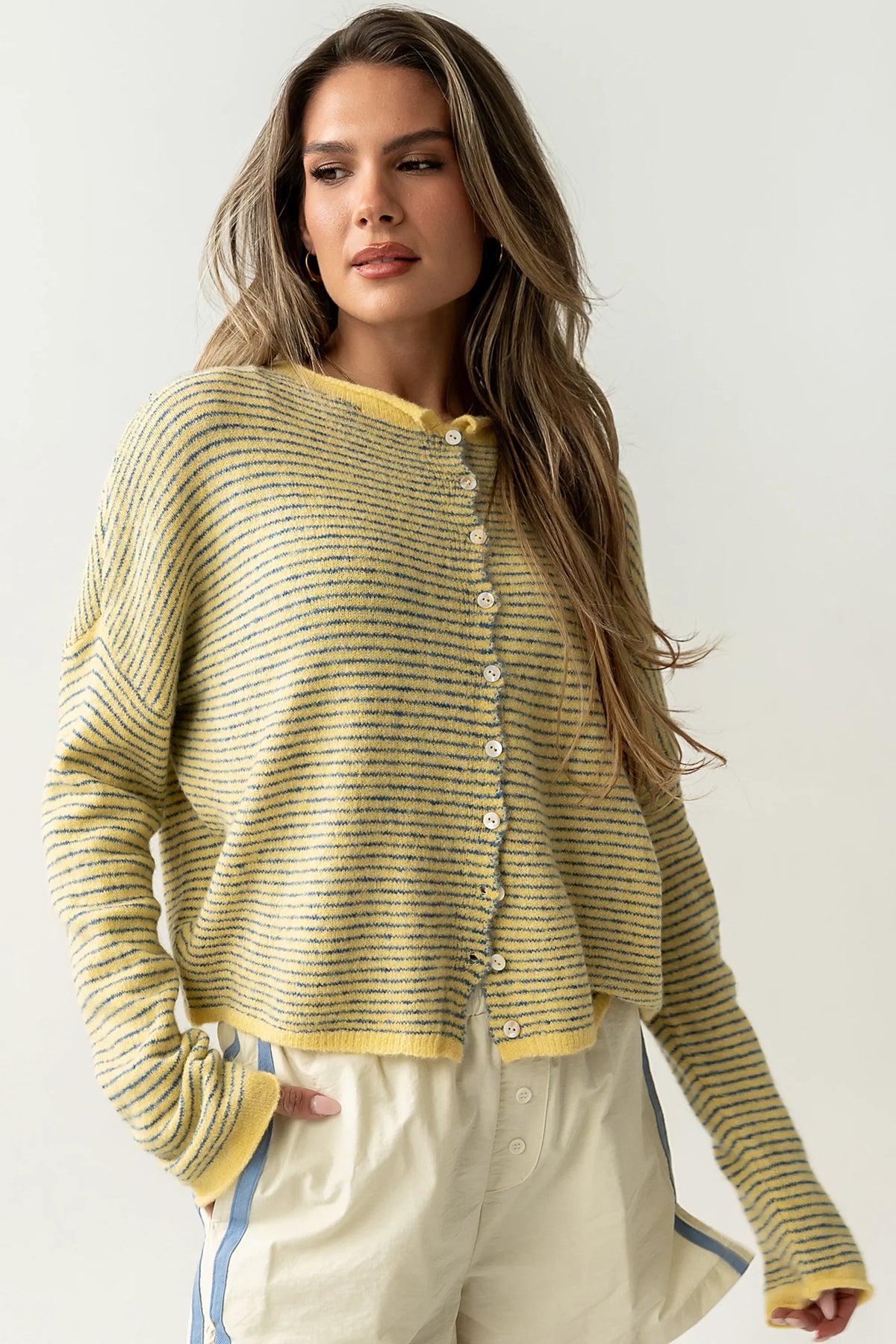 Lizzy Striped Cardigan