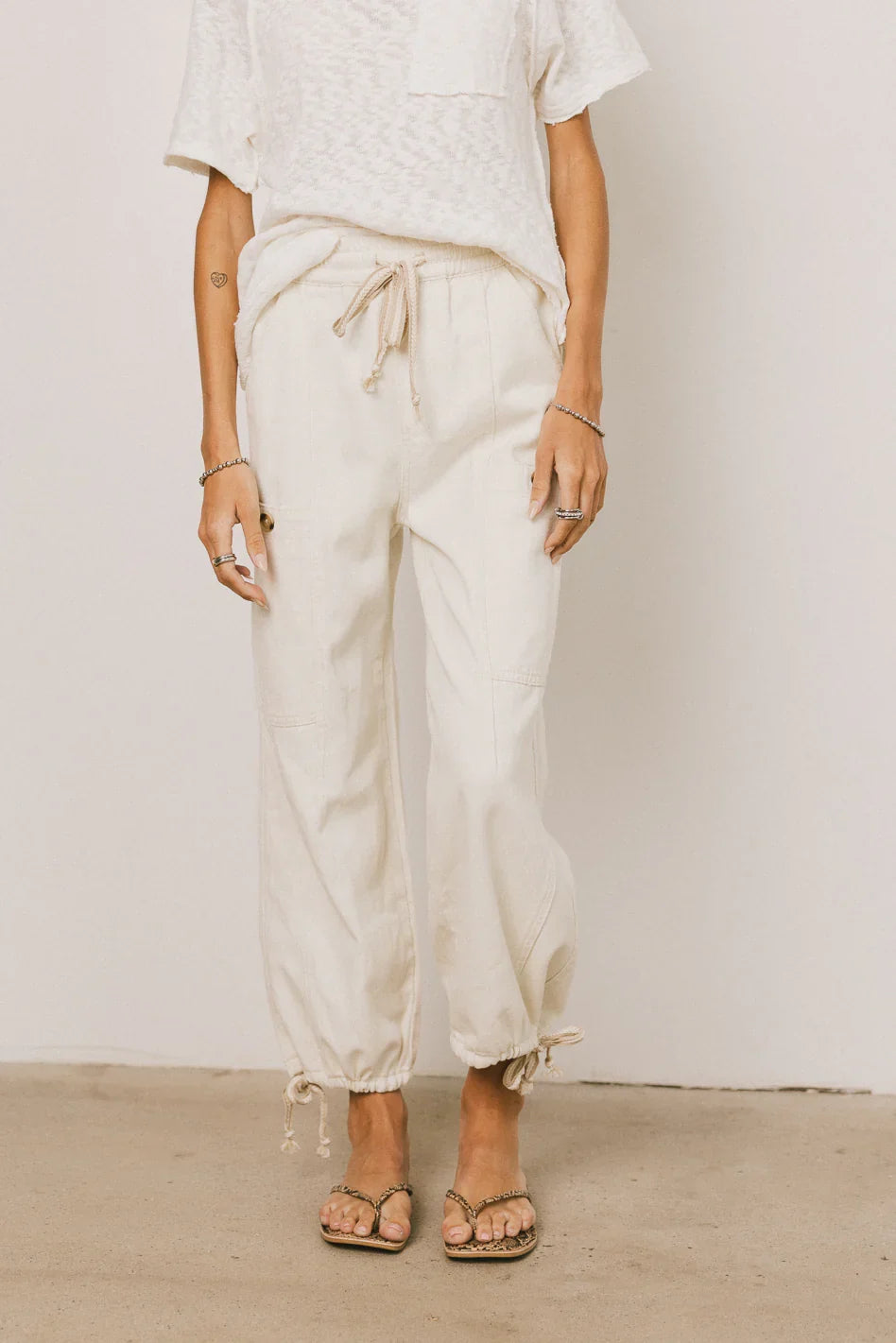 Robyn Pants in Ivory FINAL SALE
