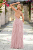 Size XS Alances Maxi Dress Blush Pink Tulle FINAL SALE