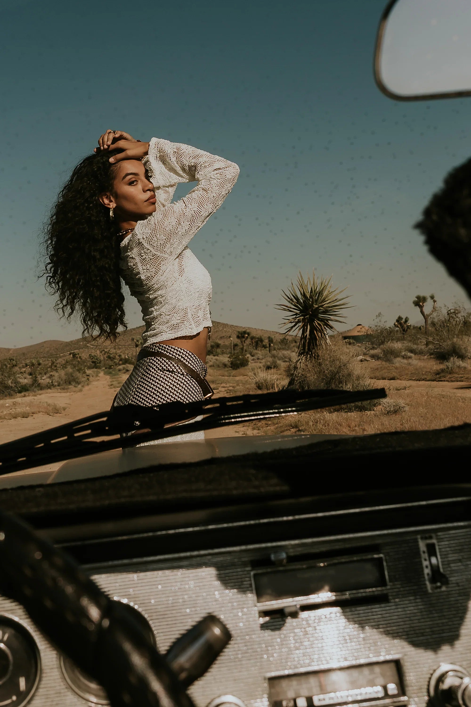 Joshua Crochet Top