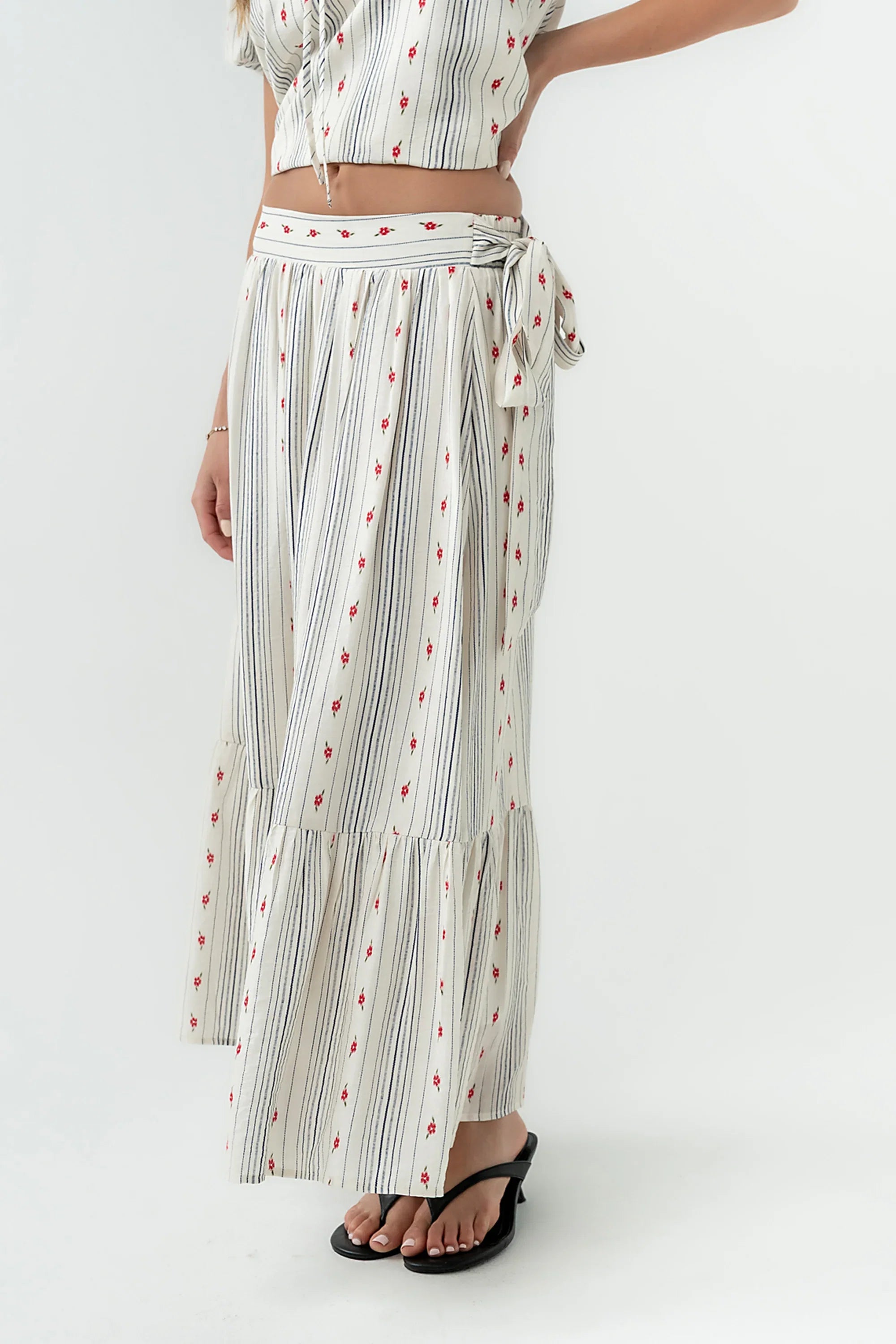 Tylee Floral Midi Skirt