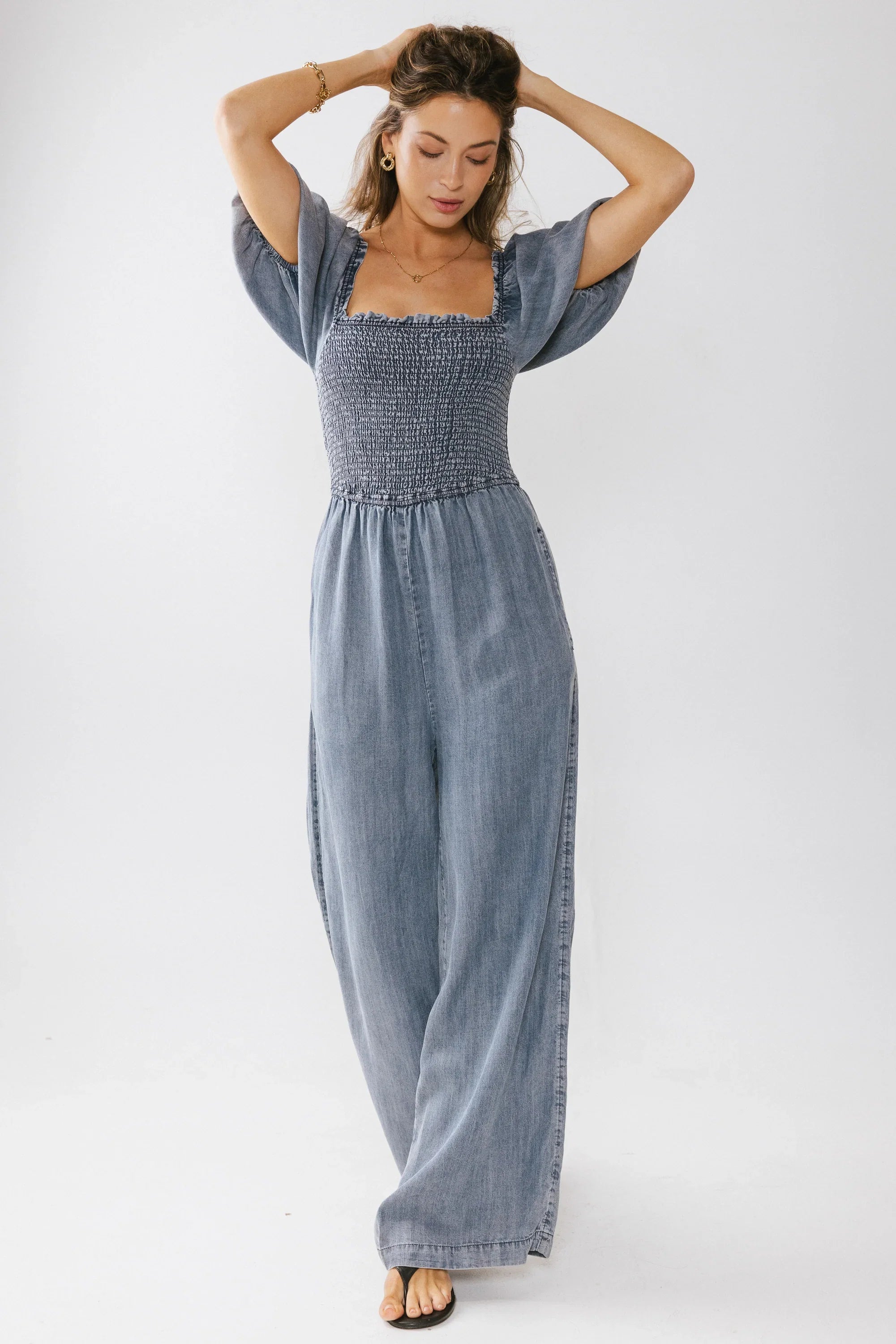 Piper Smocked Jumpsuit