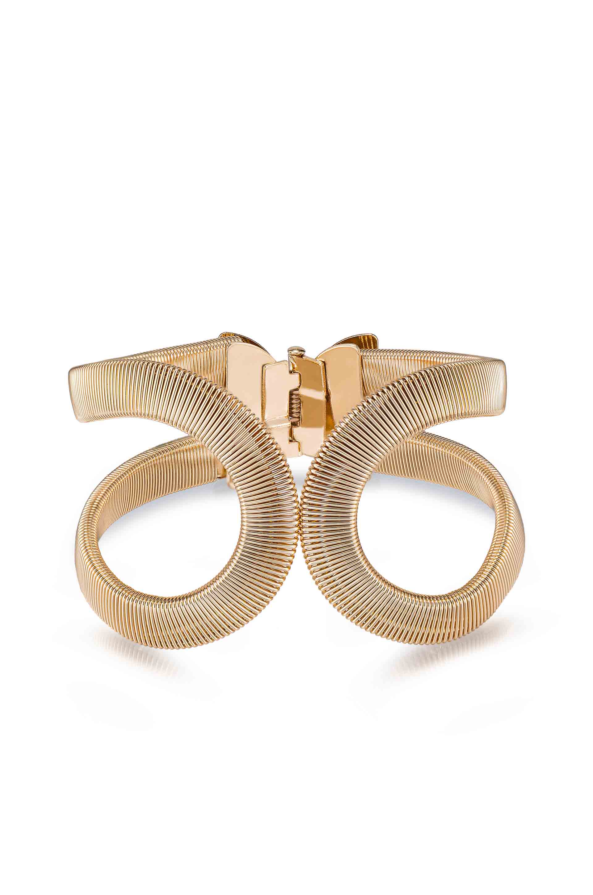 Abstract Flex Cuff Bracelet