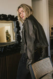 Vintage Washed Moto Jacket FINAL SALE