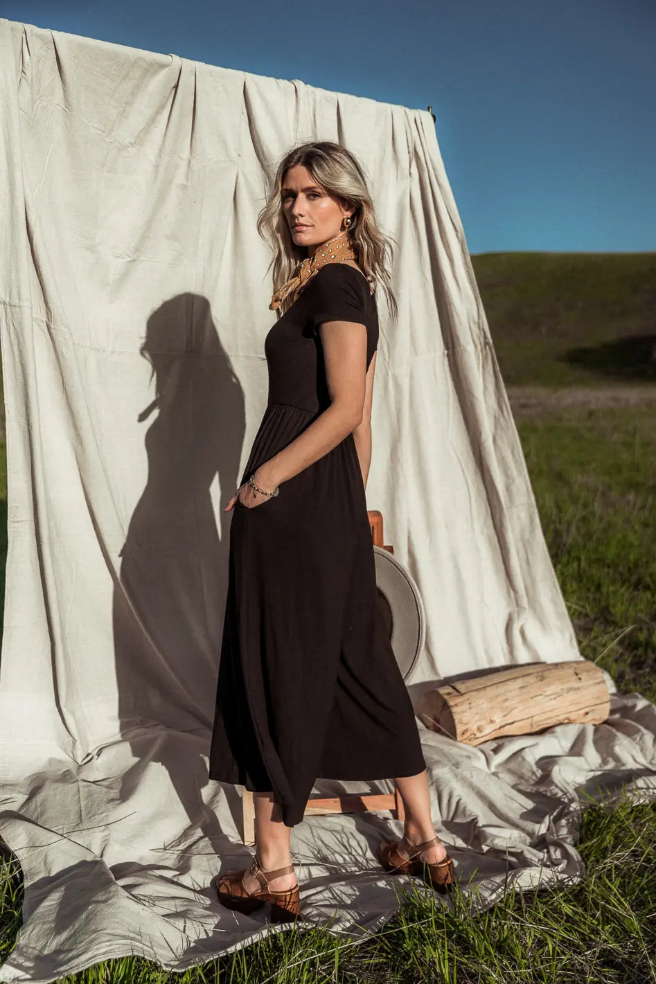 Skylar Jumpsuit in Black FINAL SALE