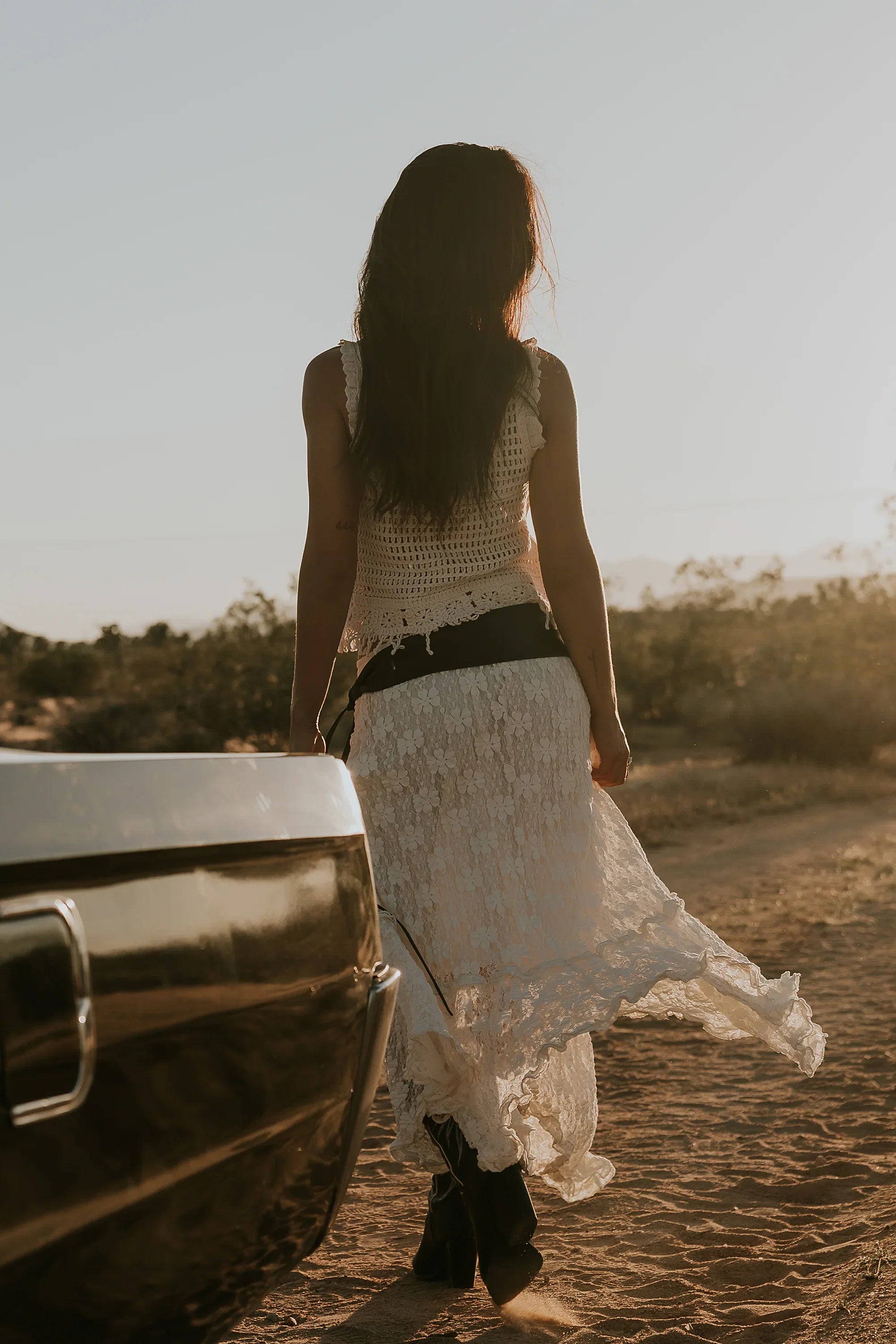 Jasmine Lace Maxi Skirt