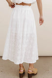 Bridget Embroidered Midi Skirt FINAL SALE